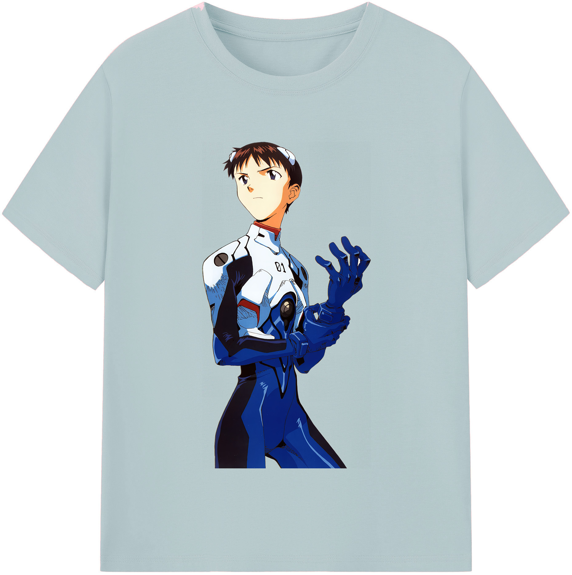 （画像用） EVA 新世紀エヴァンゲリオン 綿100％半袖Tシャツ（フロントプリント）
